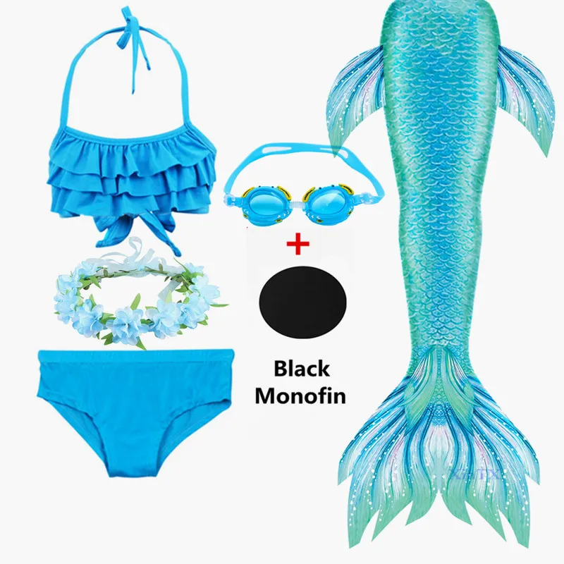 Лидер продаж детская одежда для девочек Купальники бикини Русалка с можете