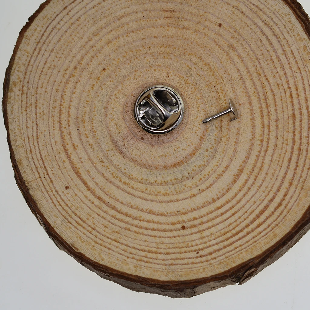 100 пар латунный зажим для галстука-бабочки Замена штифта с 8 мм длиной пустые