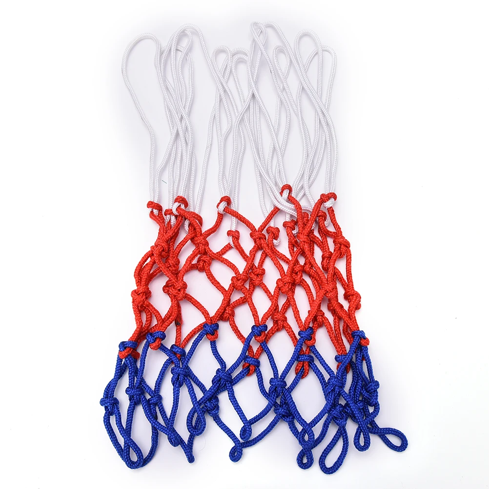 Новая прочная стандартная нейлоновая сетка для спортивного баскетбольного