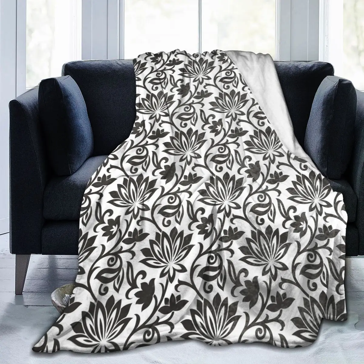 

Lotus nap blanket bed sheet blanket bed sofa air conditioning Pajama bed sheet throwing bed sheet children's gift