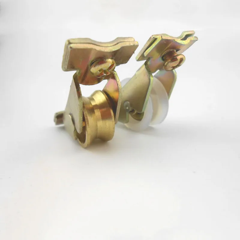 Раздвижная дверь пластиковый стальной оконный шкив стекло алюминиевый сплав