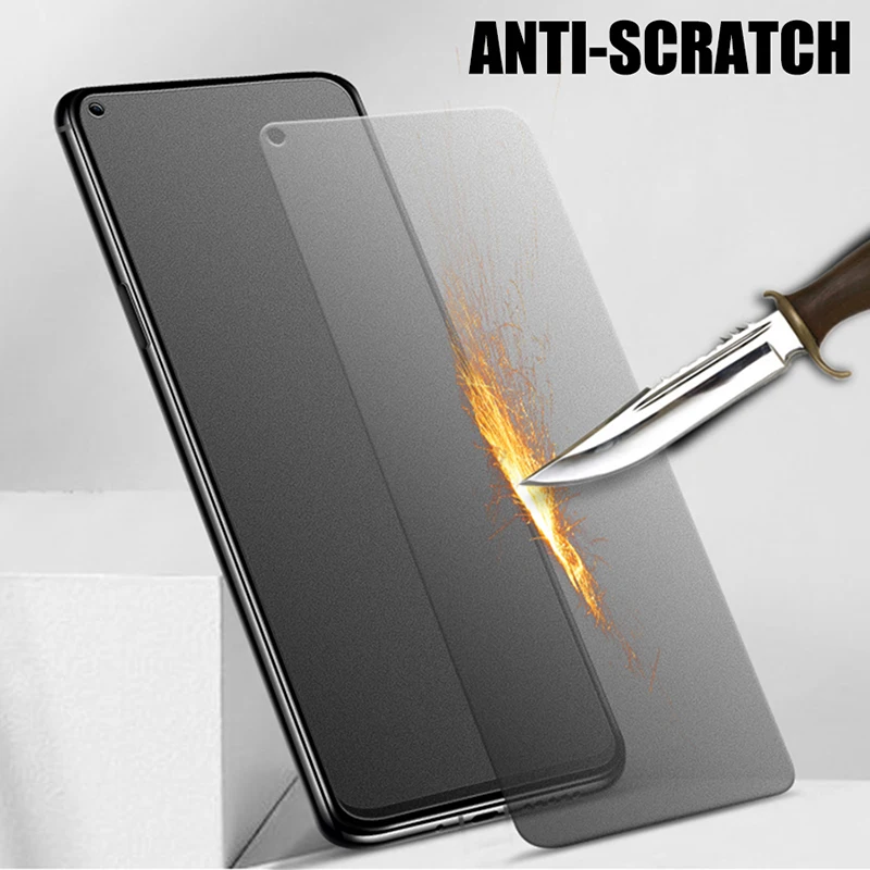 4Pcs Matte Tempered Glass for Redmi Note 10 9 8 7 Pro Frosted Screen Protectors For Redmi note 9S 9T 9A 9C POCO M3 F3 F2 X3Pro