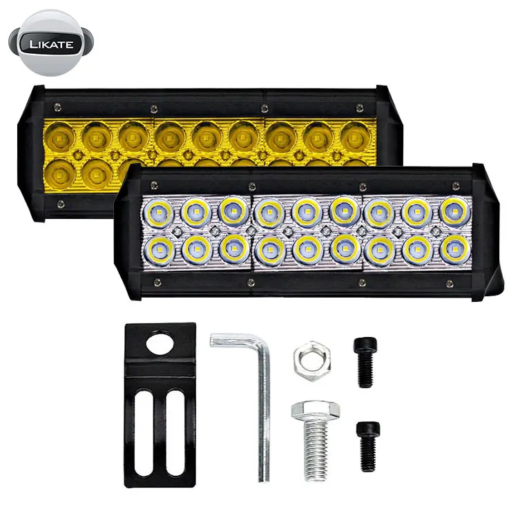 Goedkoop Lkt 9 '18W Spotlight DC12V 24V Led Verlichting Bar Off Road Mistlampen Automotive Rijden Cube Voor Voertuigen 4X4 Atv Suv Truck Boot