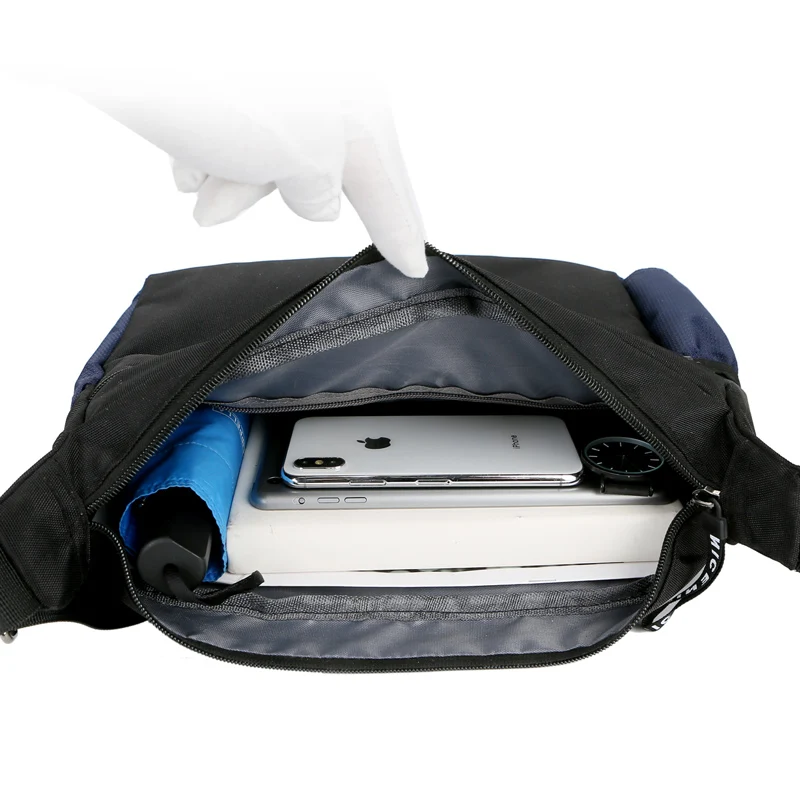 

High Quality Fashion Men's Handbags Men Messenger Bags Men's Shoulder Bags Nylon Waterproof Outdoor Sports Travel Bags