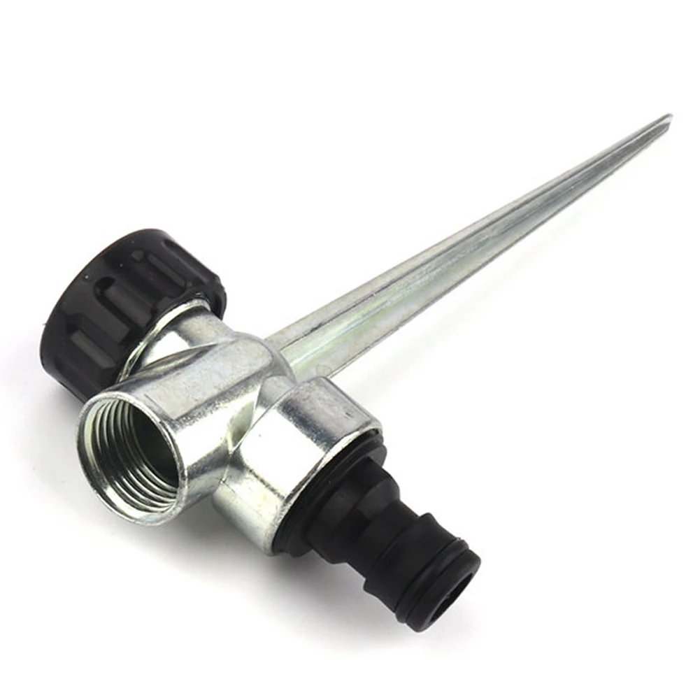

Flow Thru Lawn Sprinkler Spike Base Watering Sprinklers for Yard Lawn and Grass Irrigation K888