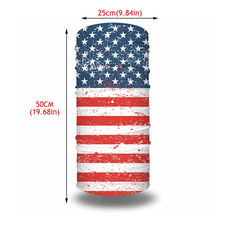 

Flag Camping Windproof Scarvf Breathable Bike Fishing Outdoor Sport Bandana Neck Cover Wraps Face Mask Cycling Headband
