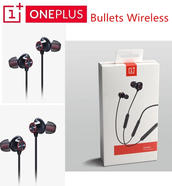 Оригинальные беспроводные наушники OnePlus Bullets 2, гибридные наушники AptX с магнитным управлением, Google Assistant, быстрая зарядка для Oneplus 7 Pro