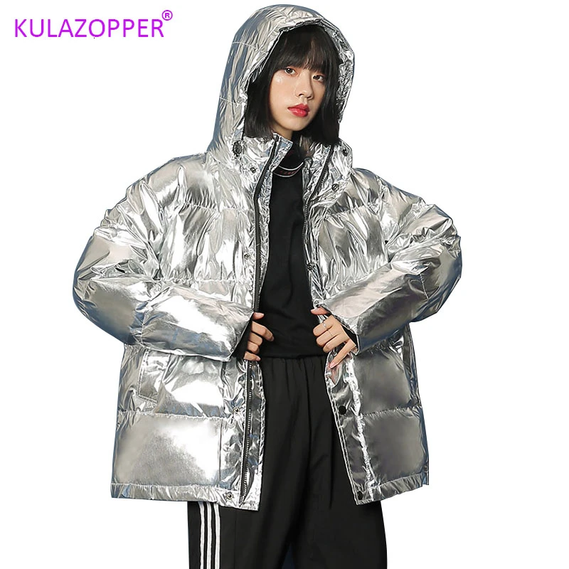 KULAZOPPER/Лидер продаж брендовые короткие куртки парки для женщин новинка 2019 года