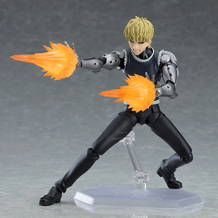 

Japanese anime figure original ONE PUNCH-MAN Genos figma 455 action figure movable collectible model toys for boys