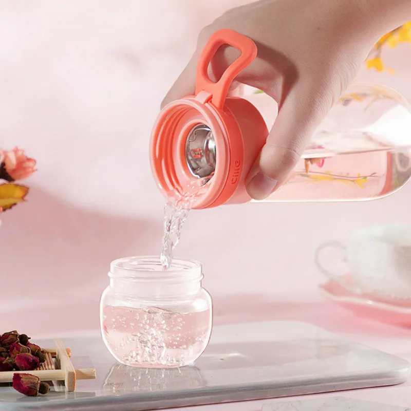 450/600 мл Новая креативная стеклянная бутылка для воды девочек милые портативные