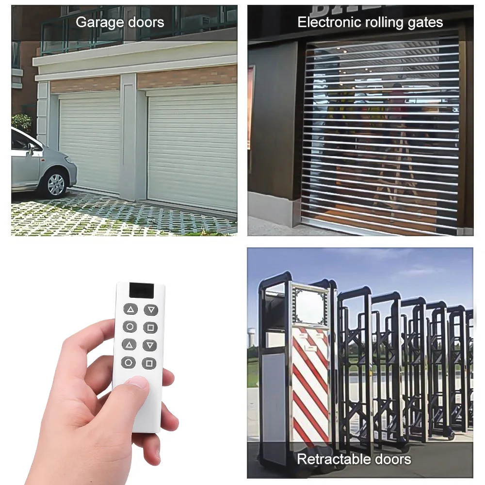 Беспроводной 1000 м длинный передатчик 433 МГц копия пульта дистанционного