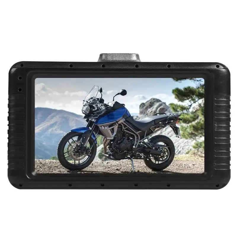Мотоцикл dvr Dash Cam FHD 1080P+ 720P двойной объектив передний задний вид Водонепроницаемая экшн-камера на мотоциклетный шлем регистратор коробка хост