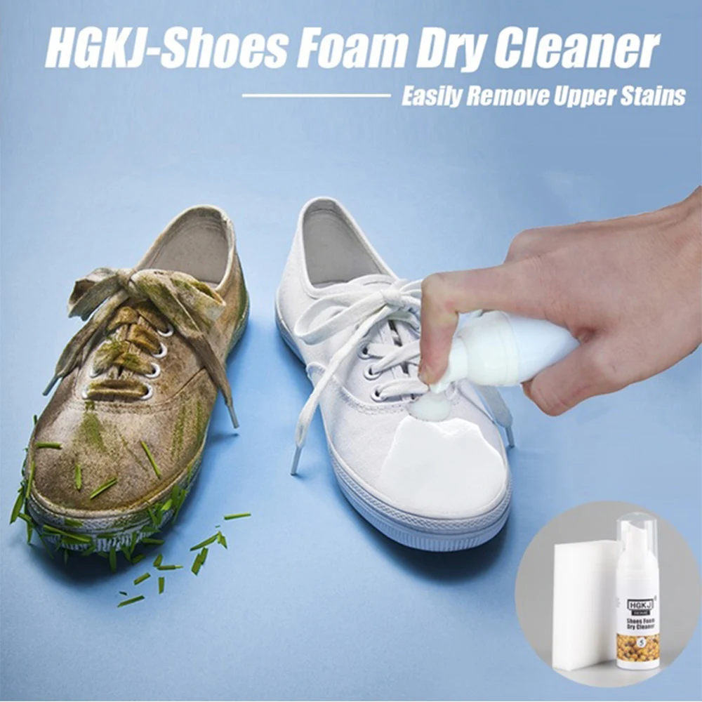 20 мл/50 мл Поролоновый сухой очиститель для маленьких белых туфель пуховик Одежда