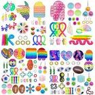 Набор игрушек-антистрессов Kawaii, сжимаемые эластичные шнурки, Подарочный пакет, для аутизма
