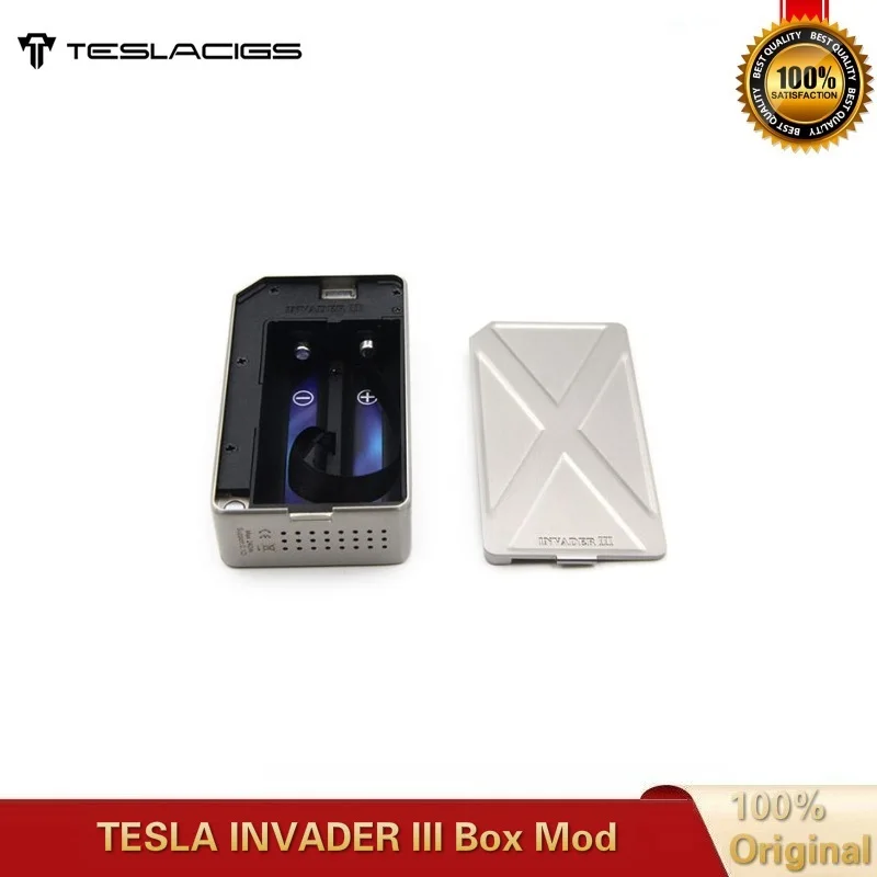 Электронная сигарета 100% оригинал Tesla Invader 3 коробка мод 240 Вт Питание от двух