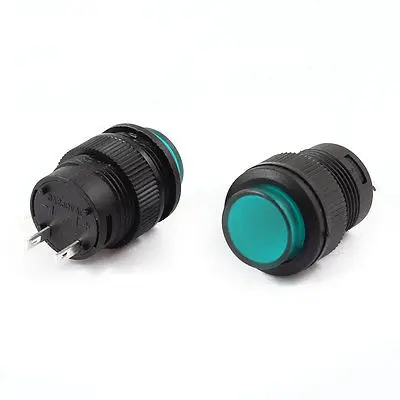 2 предмета R16 503 250 V/AC 3A шпильки Мгновенный SPST кнопочный переключатель