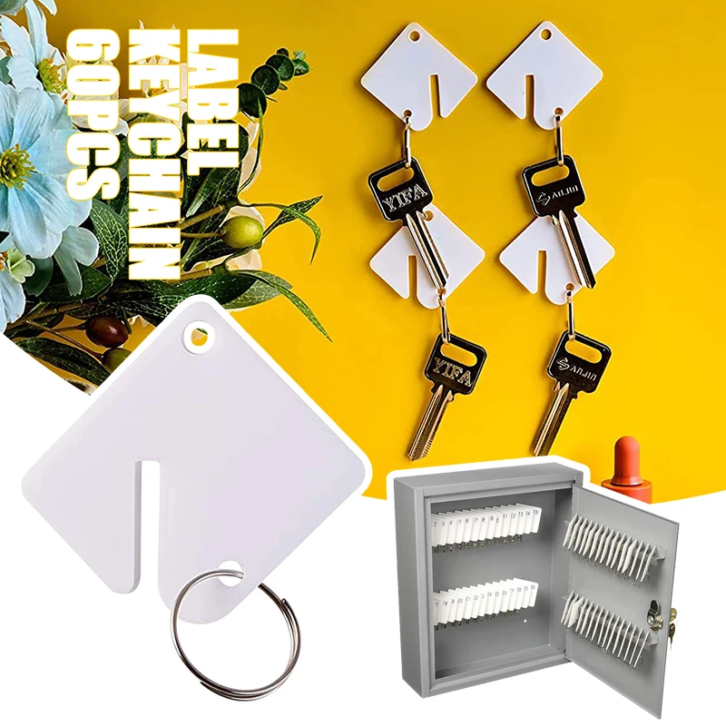 

Key Tags ID Labels Baggage Luggage Name Token Hotel Number Classification Card Split Ring Keychain Stainless Steel Wire Loop