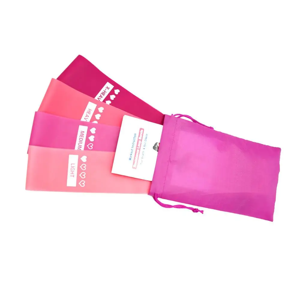 Эластичные ленты для фитнеса резиновые резинки бодибилдинга пилатеса занятий