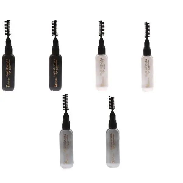 Одноразовая Меловая краска для волос 6 шт. тонировка выделения временная тушь