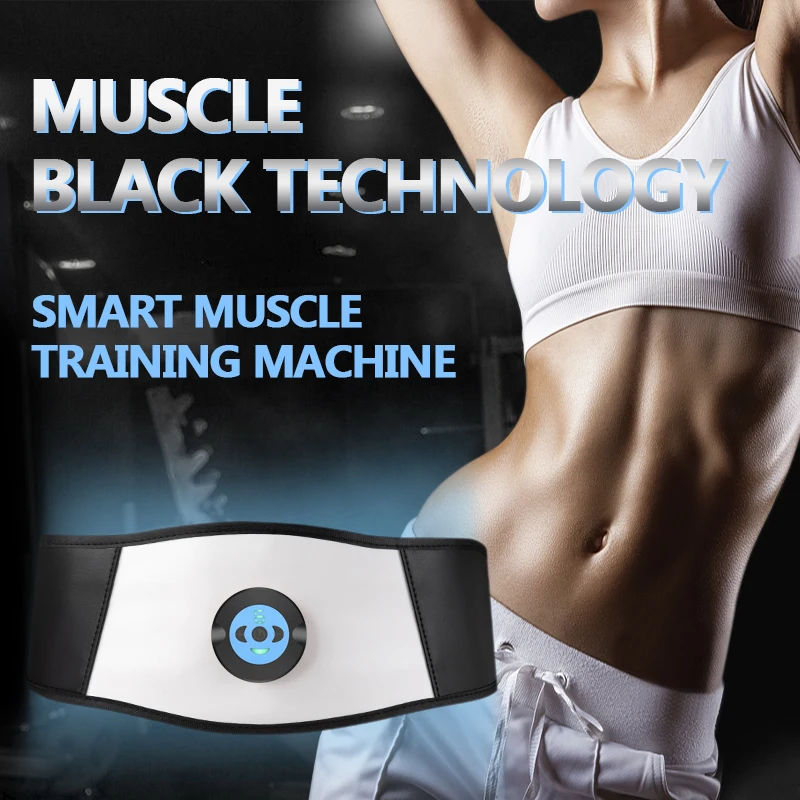 EMS массажер для мышечного стимулятора тренажер пресса пояс похудения тела умный