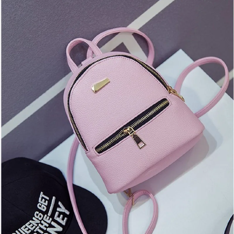 Фирменный дизайн модный женский рюкзак женская черная сумка из искусственной