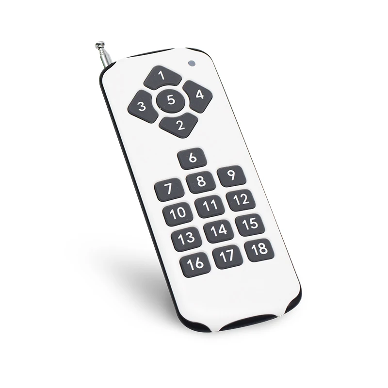 

Extra 18 CH Channels 18CH RF Wireless Remote Control Transmitter 433 MHz