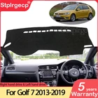 Противоскользящий коврик для Volkswagen VW Golf 7 MK7 2013  2019, накладка на приборную панель, ковер от солнца, коврик для приборной панели, автомобильные аксессуары 2015 2016 2018