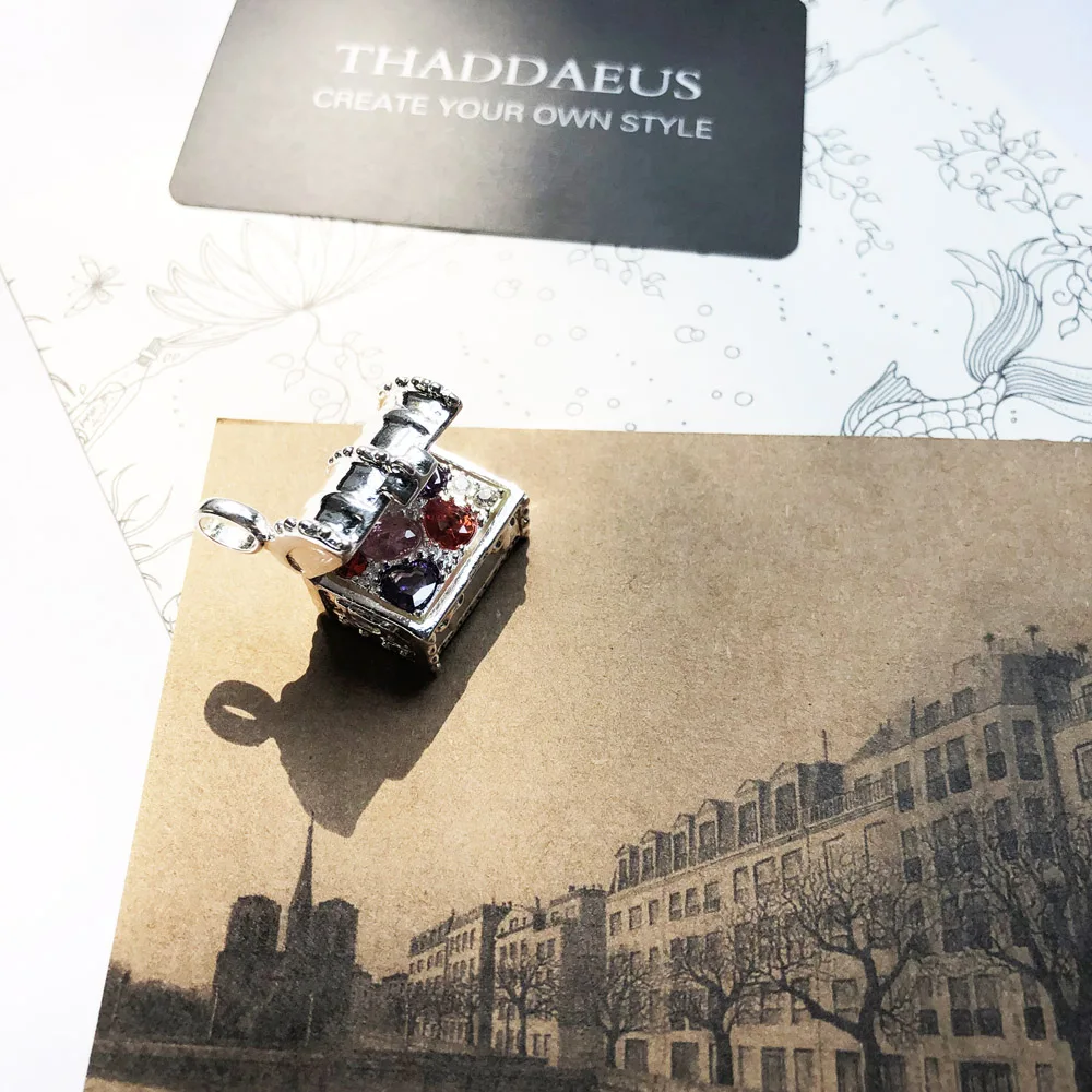 Кулон грудной клетки циркония Мода 2017 г. ювелирные изделия Европа Стиль Bijoux