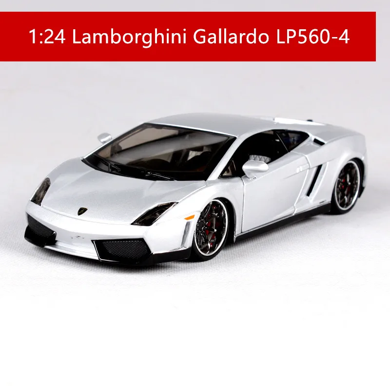 LP560-4 Maisto 1:24 Lamborghini Gallardo, модель автомобиля из сплава, имитация, украшение автомобиля, коллекция, Подарочная игрушка - Цвет: LP560-4