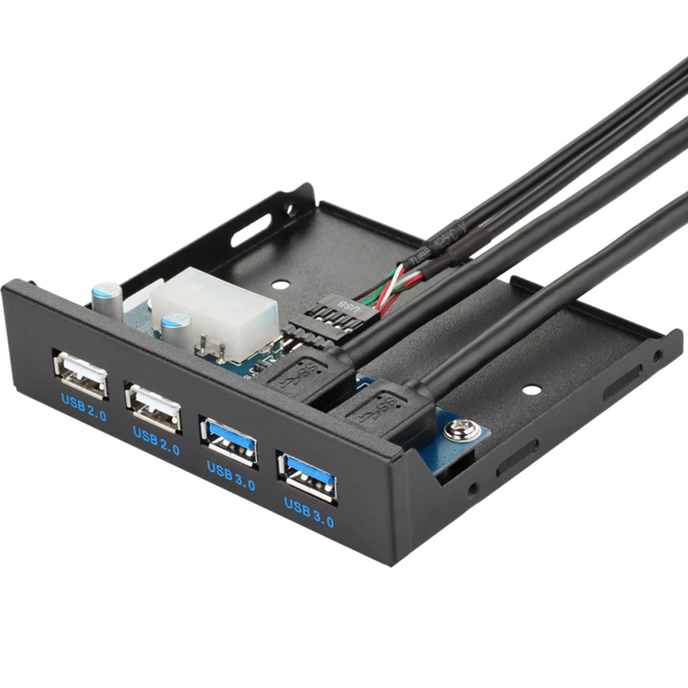 4/2 порта USB 3 0 Передняя панель кронштейн линейный адаптер компьютерный флоппи