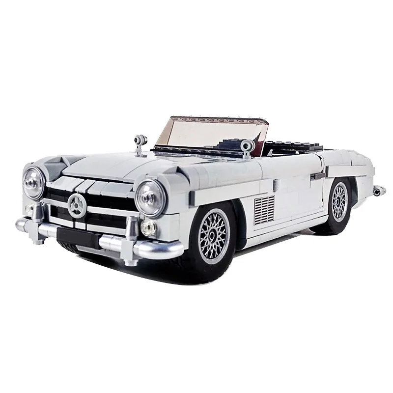 

Technical Hypercar Racing Car Model Kit Moc Building Blocks Compatible Car Bricks Kids Toys for Xmas Boys Gifts