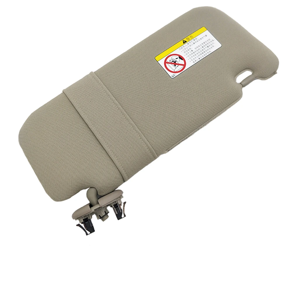 Левый автомобильный солнцезащитный козырек водителя для Toyota Corolla 2007 2013 без