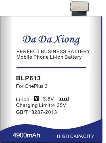 Аккумулятор DaDaXiong BLP613 на 4900 мАч для телефона OnePlus One Plus 3 | Мобильные телефоны и