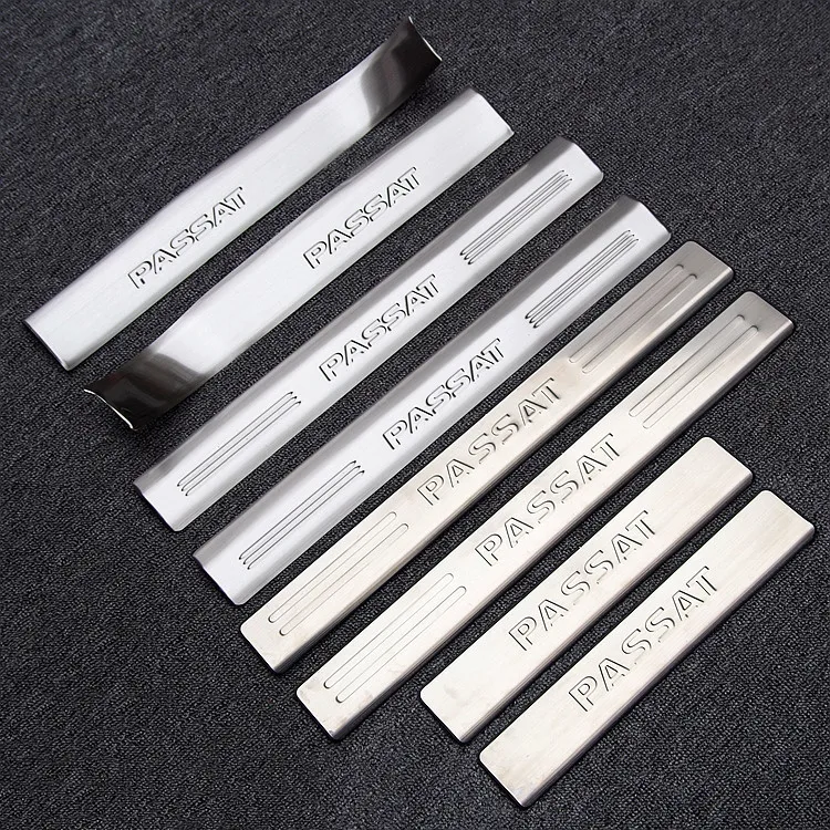 

Для Volkswagen Passat 2011-2015, искусственная защита из нержавеющей стали, защита от царапин, автомобильные аксессуары