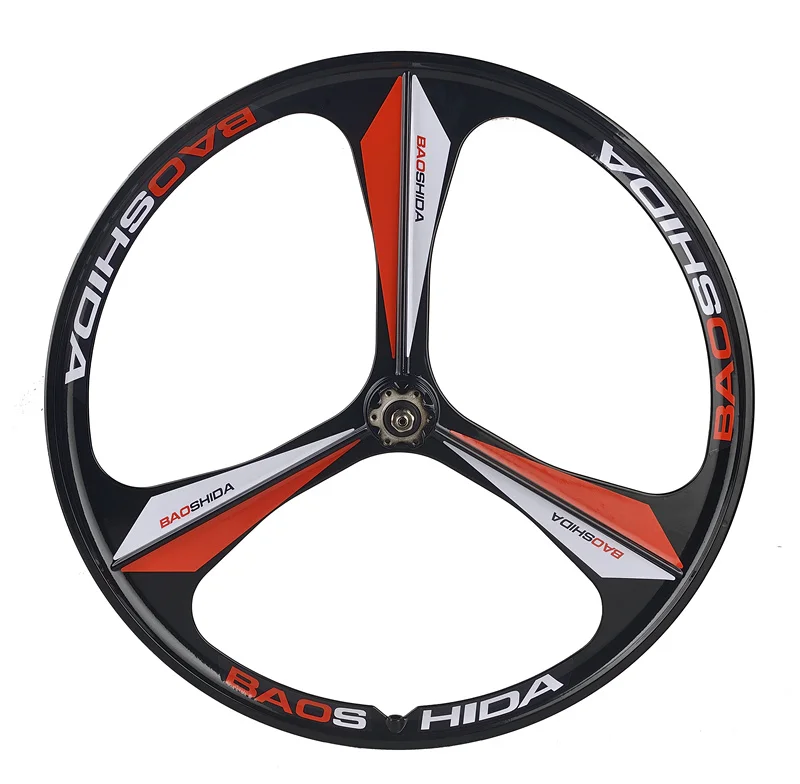 

MTB Rim 3 Spoke Magnesium Alloy Wheels 20" Inches Mountain Bicycle Wheel Bike Rims Mountain Bike Wheels Disc Brake Wheelset