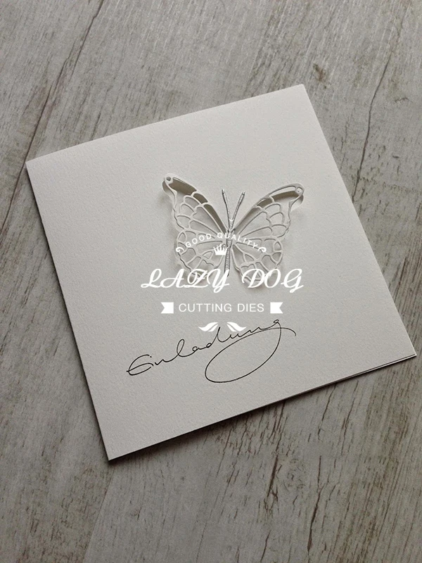 Металлические Вырубные штампы с изображением бабочек животных искусственное