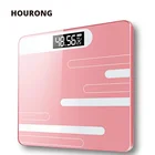 Умные Электронные весы со светодиодной подсветкой, цифровой анализатор индекса массы тела и индекса массы тела, со стеклянным составом, для ванной комнаты