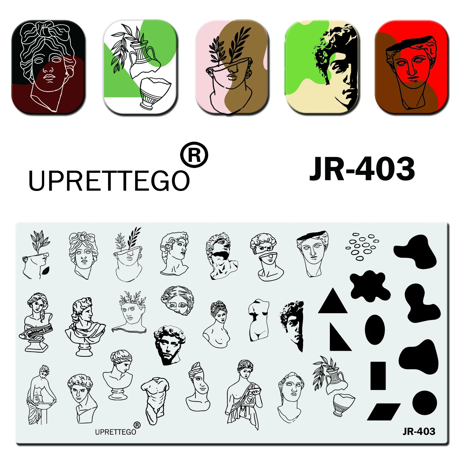 2021 Нержавеющая сталь шаблон штамповочной пластины тропические растения змея