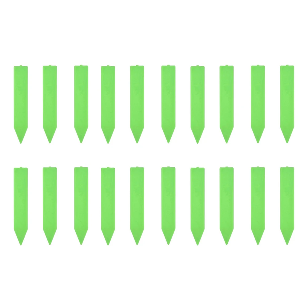 

20pcs Plant Label Garden Nursery Markers Flower Pot Seedling Labels Tray Reusable Hang Stake Tag Sign for Classification