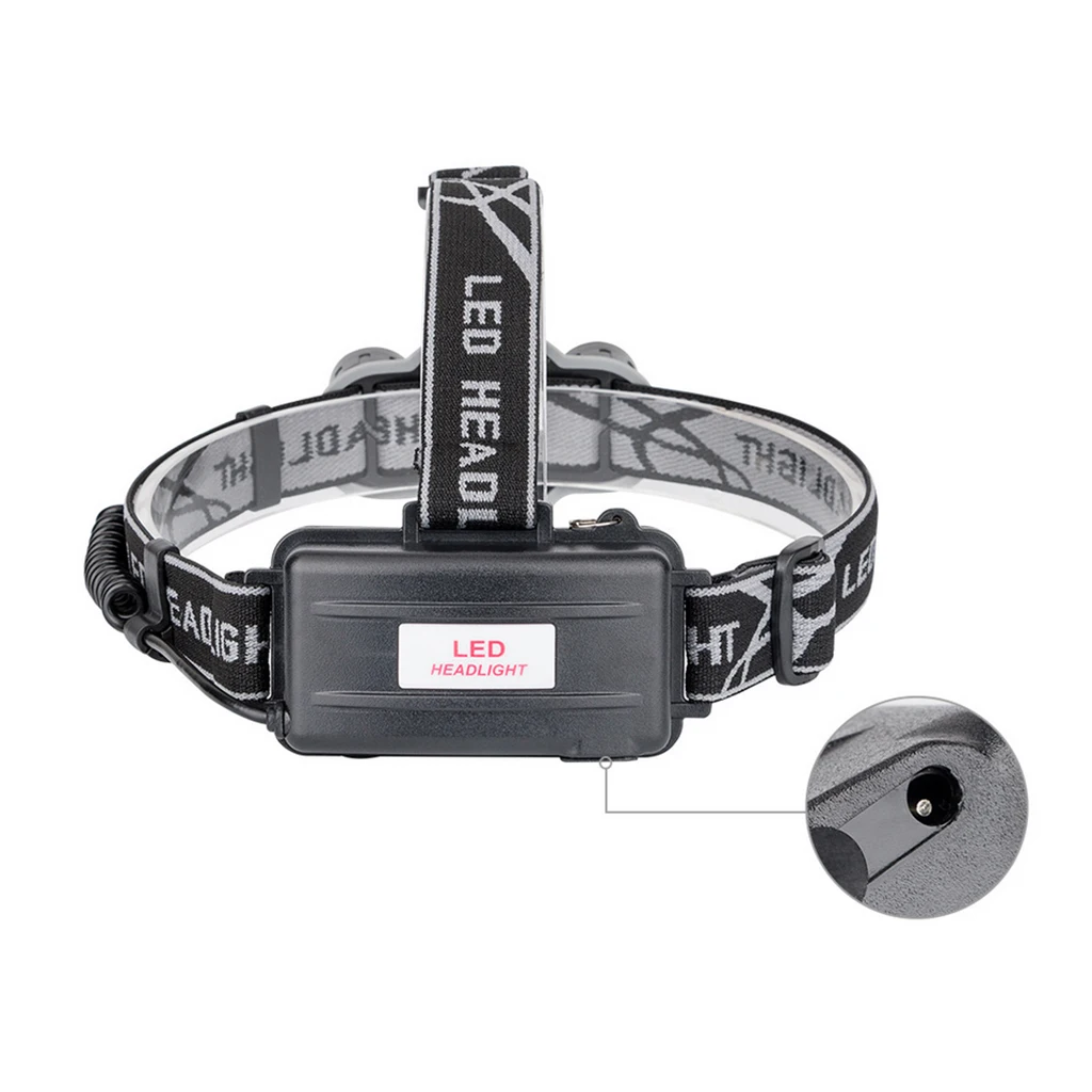 

5 Modes Head Lamp Light Torch Night Caving Hiking Camping Flashlight