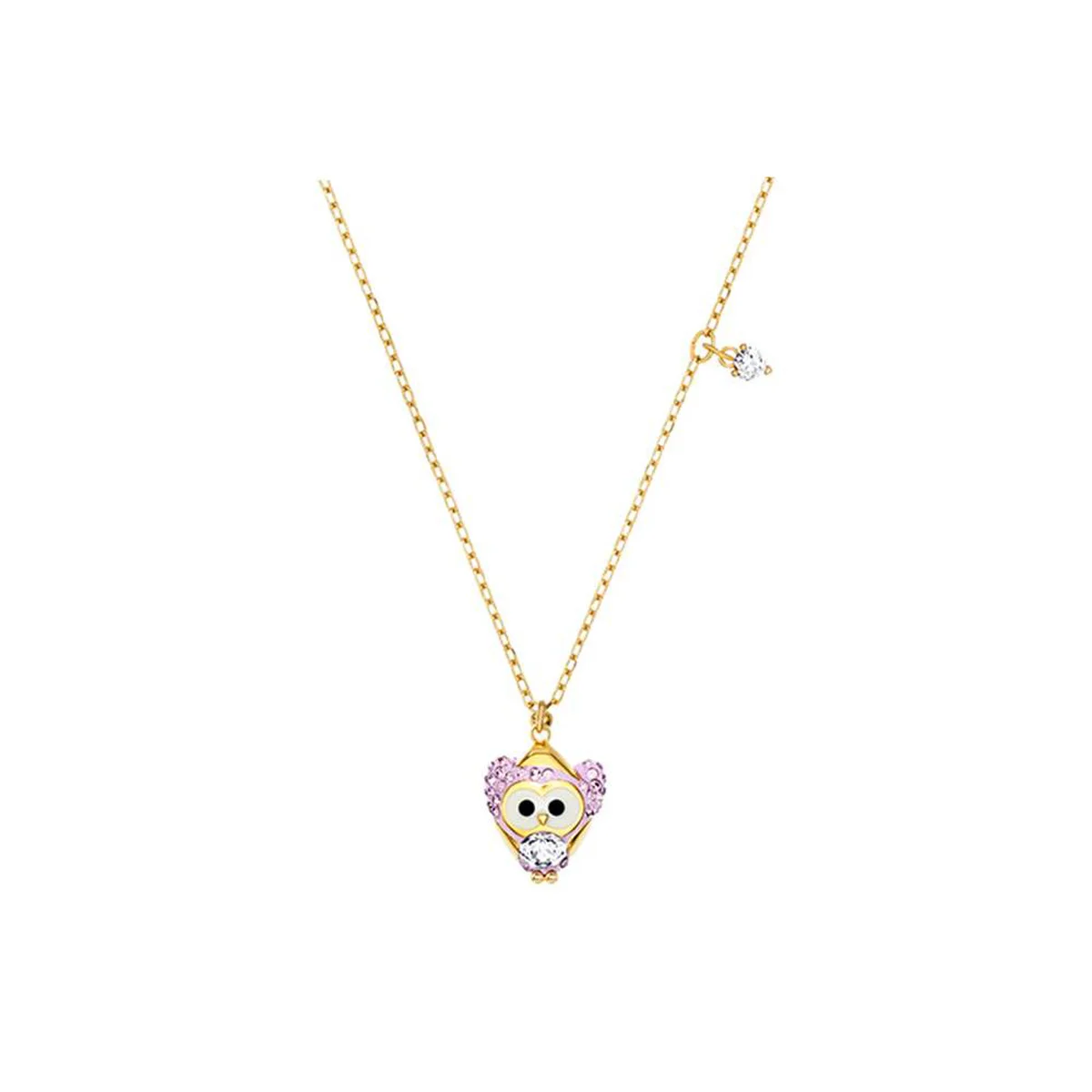 

High Quality SWA. Delicate Owl Shape Girlfriend Lovely Pendant Necklace Charming Fashion Jewelry