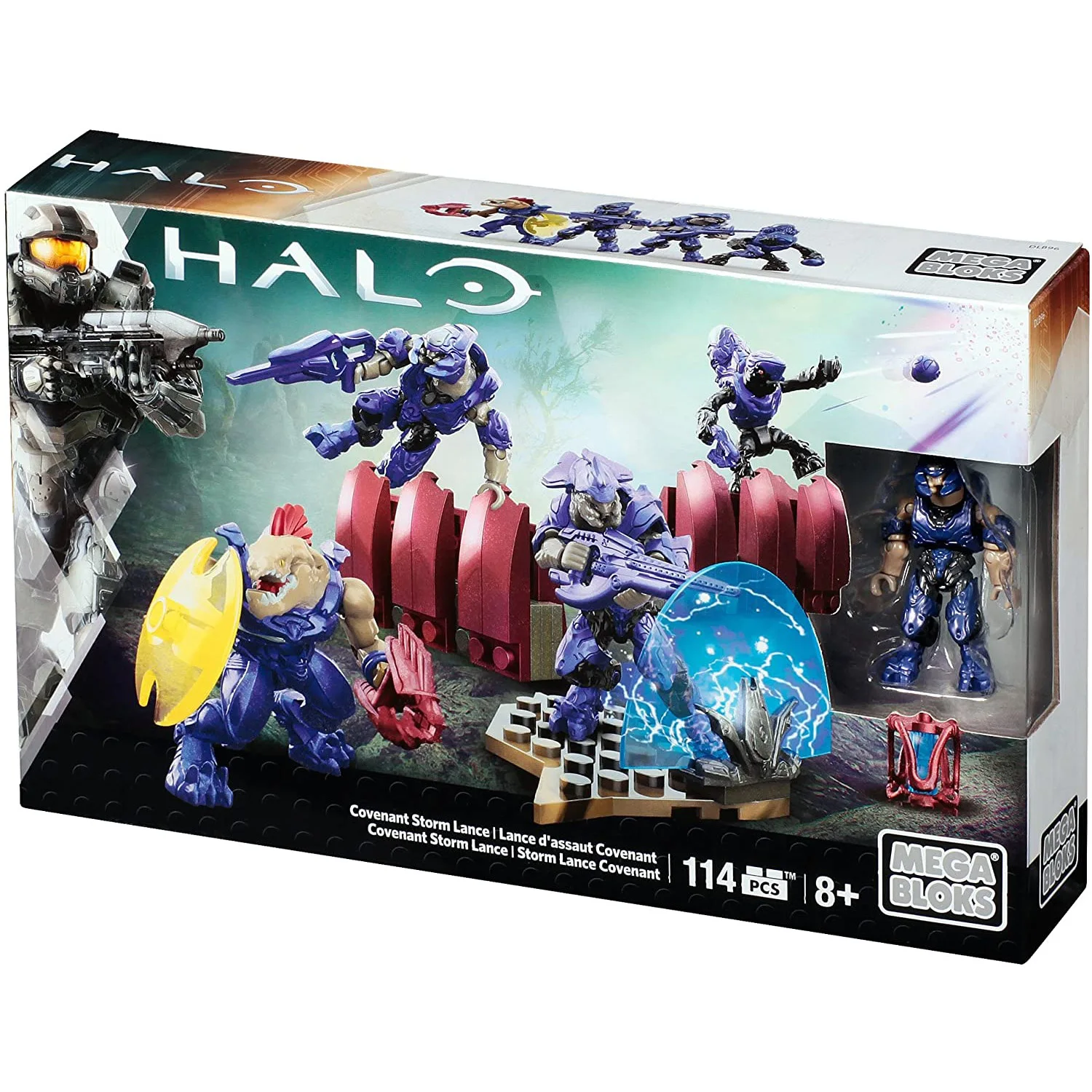 Набор для сборки Mega Bloks Halo Alliance Storm Lance 114 шт./pzs 8 лет детские игрушки праздничный