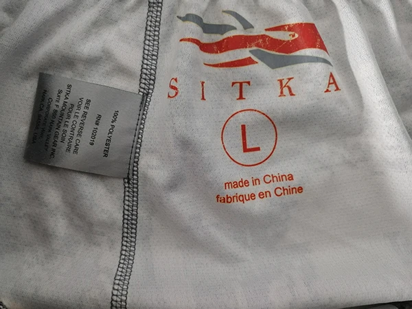 2019 Новинка Sitka охотничий мужской основной легкий нижний Камуфляжный спортивный