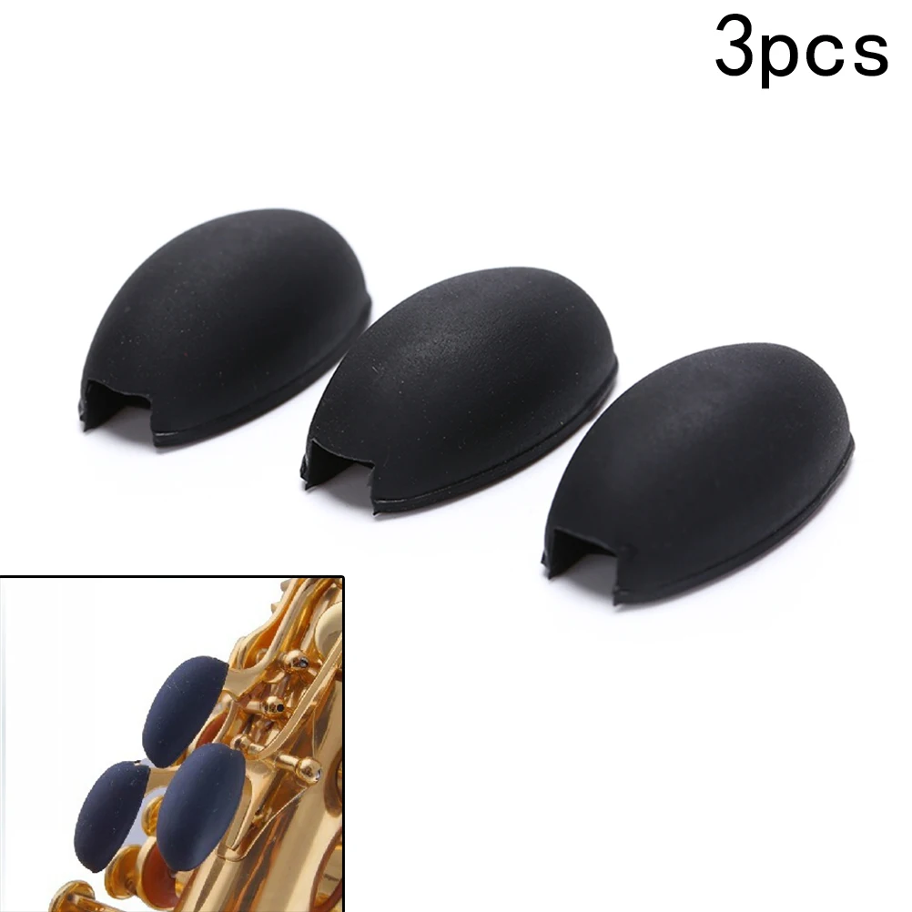 

3 Pcs Rubber Saxophone Keys Risers Saxophone Thumb Finger Rest For Sax Keys Parts & Accessories Woodwind Instrument