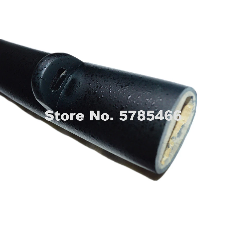 Новая ручная работа Красивая матовая черная лакированная древесина ножны Сая