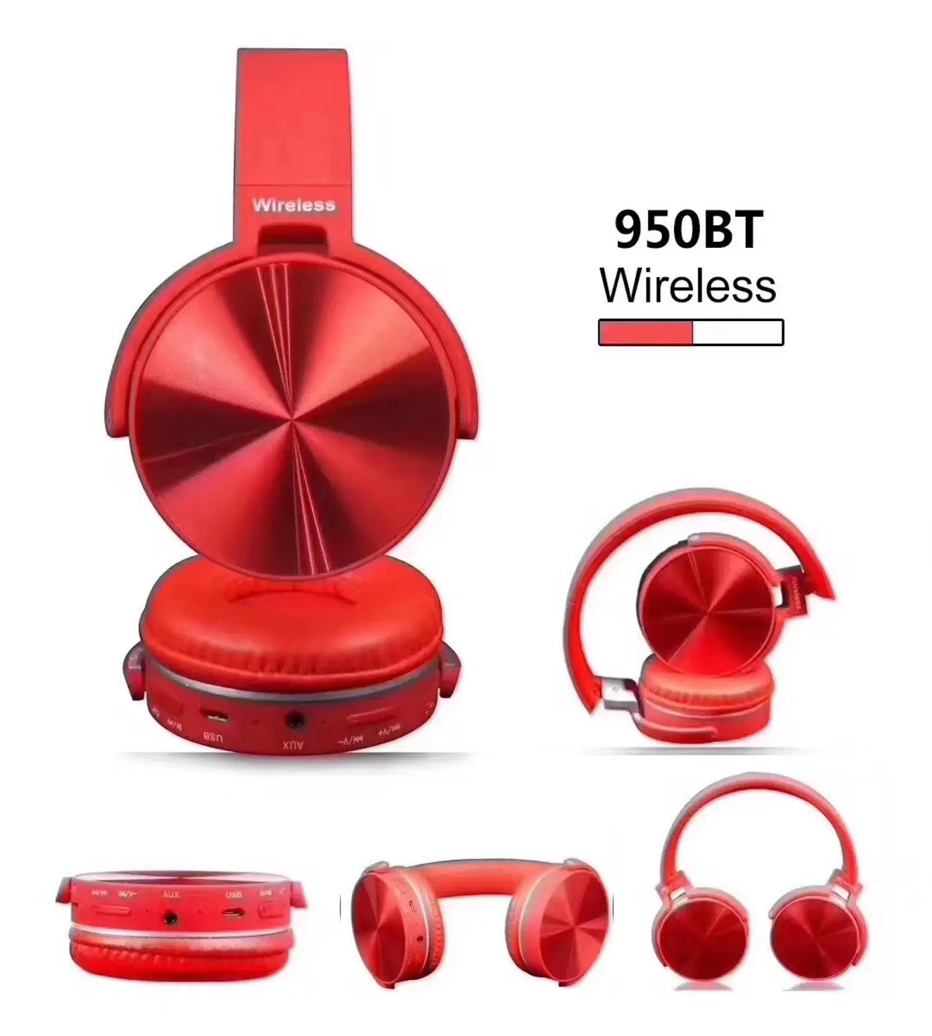 Беспроводная Bluetooth гарнитура складная модная Проводной сабвуфер K song наушники mp3