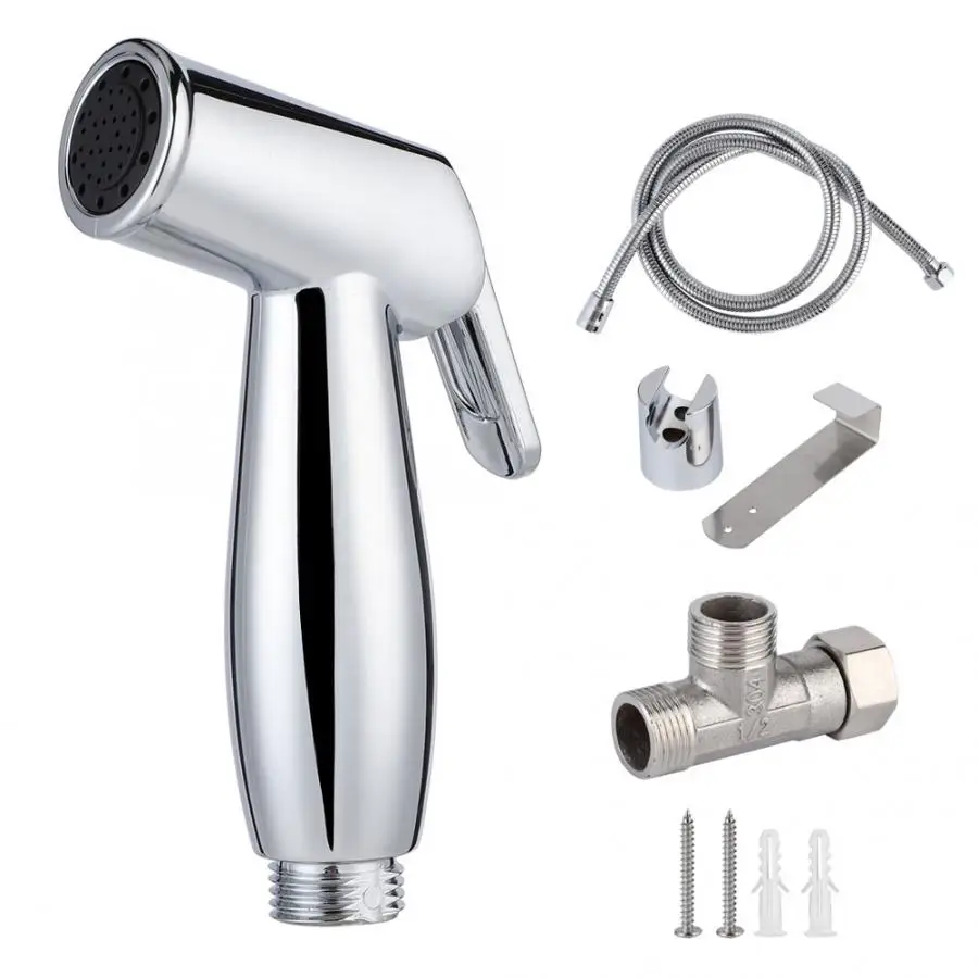 

Hand Bidet faucet High-Pressure ABS Hand-Held Bidet Sprayer Toilet Cleaning Shower Nozzle Bathroom Accessory for Home toilet