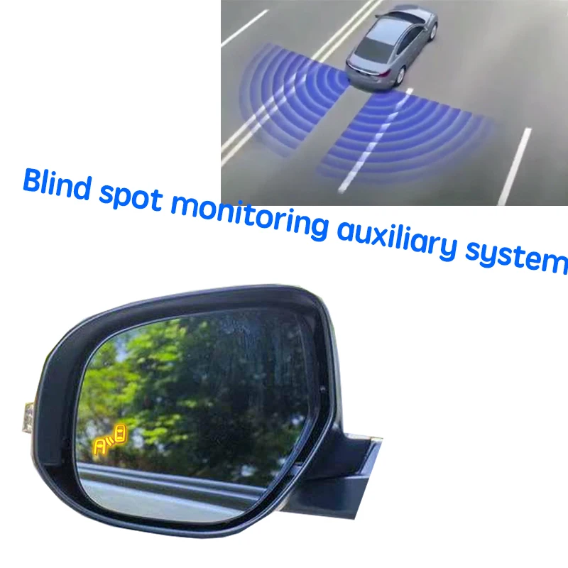 Car BSD BSM BSA Blind Area Spot Warning Drive Mirror Rear Radar Detection System For HONDA CR-V CRV 2006~2016
