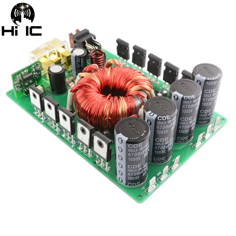 Повышающий преобразователь DC-DC Boost высокой мощности 1200 Вт модуль источника