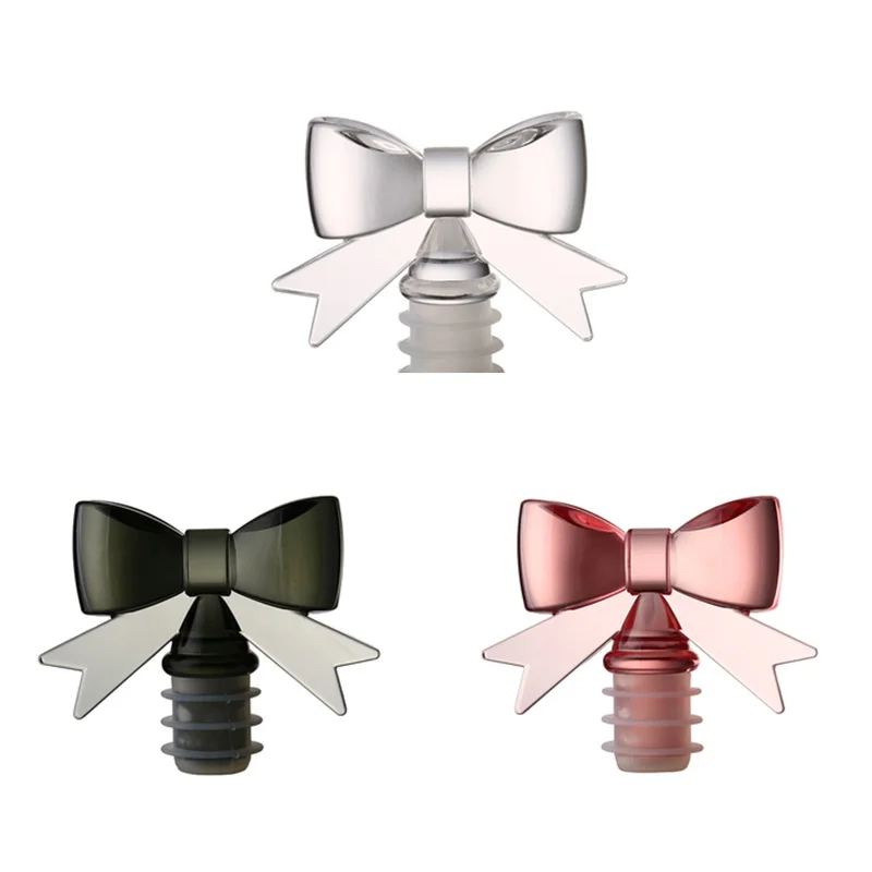 

Bowtie Wine Stopper Bar Tools Accessories Cute Tap Whiskey Cap Wine Gifts Decorations Free Shipping